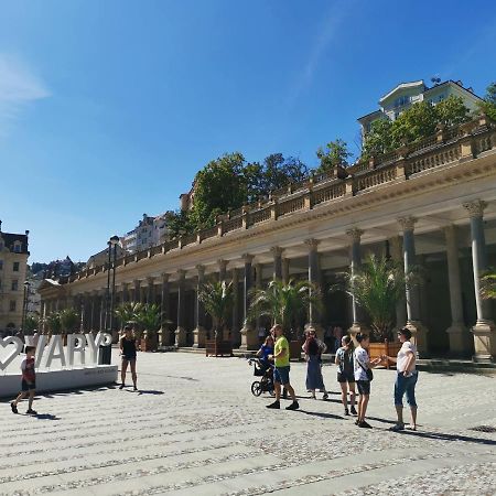 Ubytovani Ester - Utulny Byt V Lazenskem Centru Karlovych Varu Se Zahradkou Leilighet Karlovy Vary Eksteriør bilde